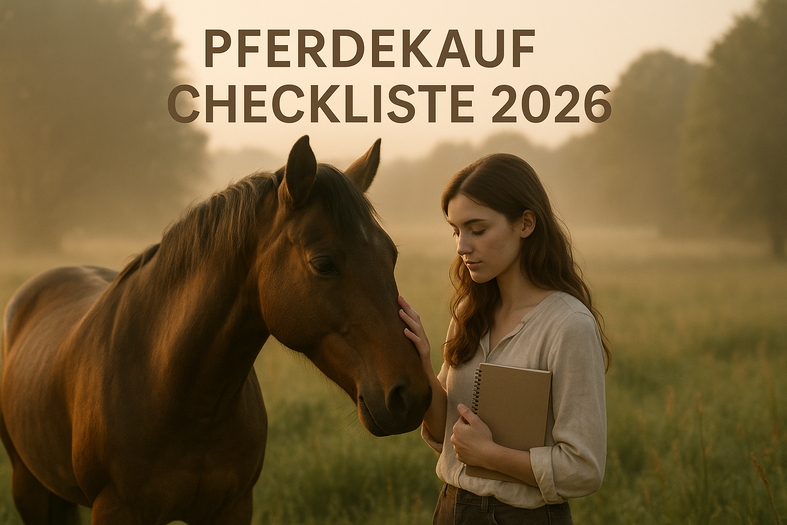 Pferdekauf Checkliste 2026 – Schritt für Schritt zum Traumpferd